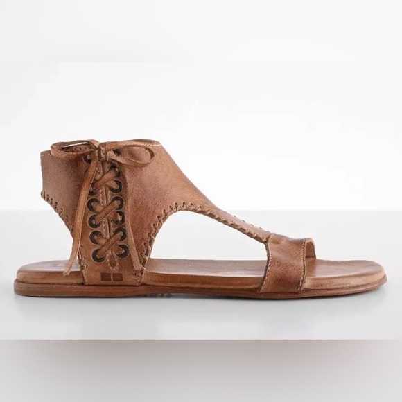 👡 BED|STU – Nina Leather Gladiator Sandal | Tan | Women’s 7 | NEW 👡 - Picture 1 of 15